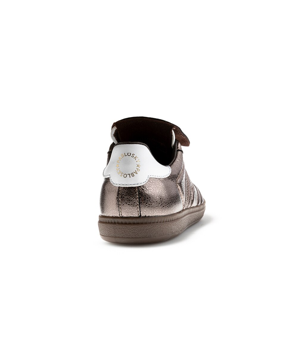 Deportivos barefoot casual de niña - Pablosky - Marrón Marrón-7