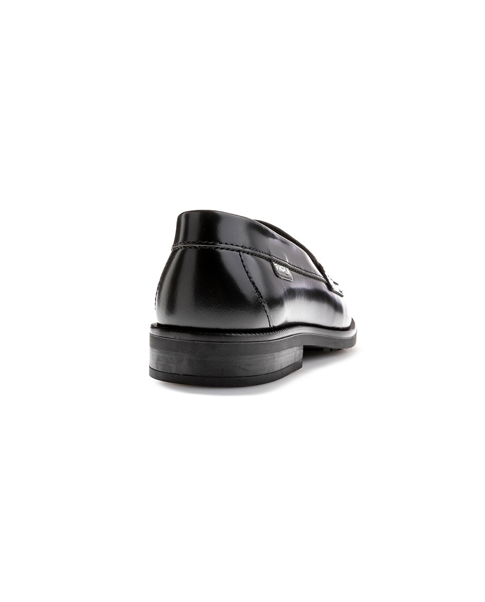 Imagen 4 de Mocasines de niña de piel para uniforme escolar - Pablosky - Negro Negro