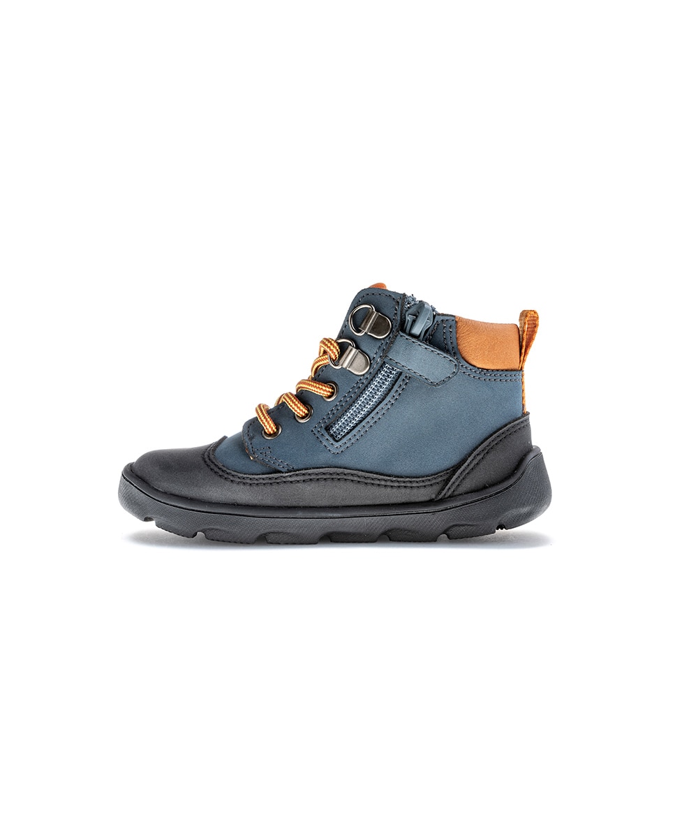 Botas de niño pablosky barefoot con cremallera - Azul Azul-8