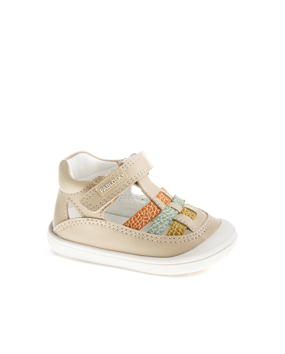 Imagen 1 de Sandalias de bebé de Leader-tech con cierre adherente - Pablosky - Beige Beige