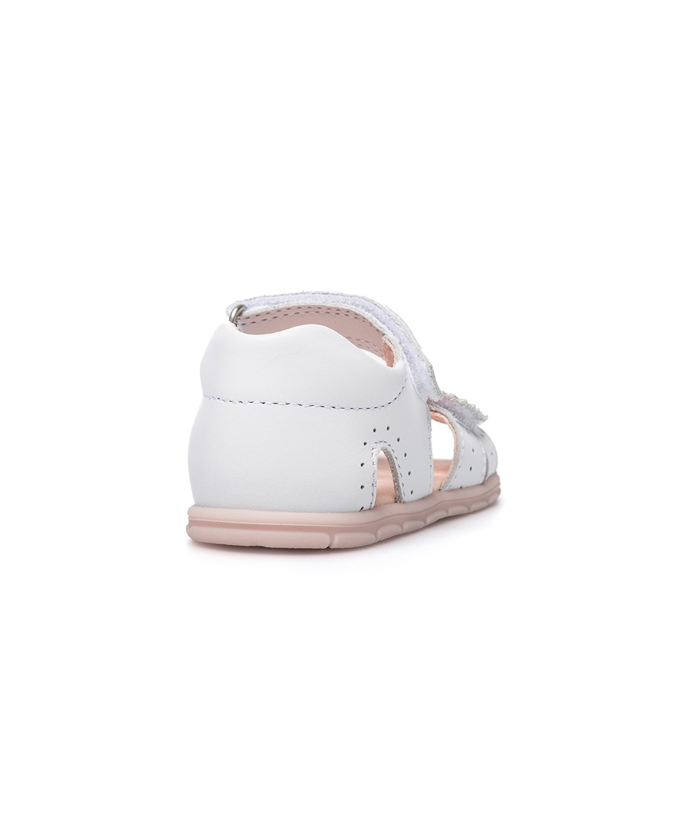 Sandalias de bebé niña barefoot con cierre adherente - Pablosky - Rosa Rosa-6