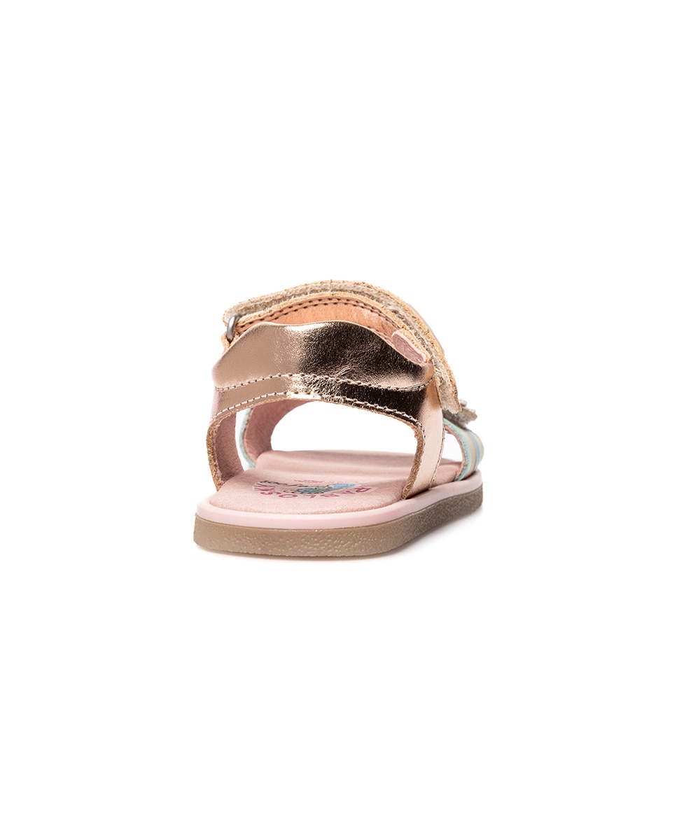 Imagen 6 de Sandalias de bebé niña barefoot con cierre adherente - Pablosky - Rosa Rosa