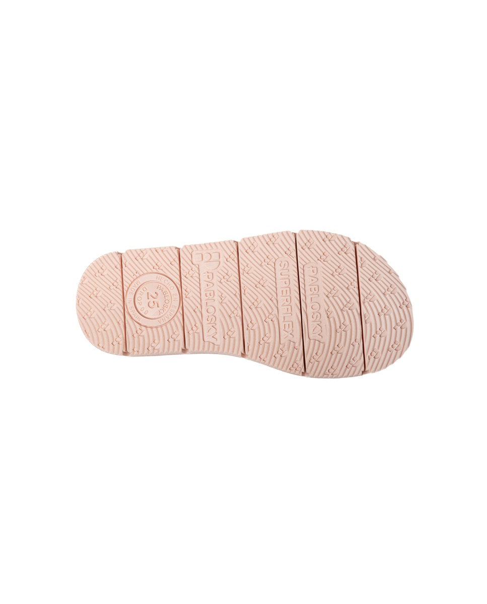 Sandalias plataforma flex de niña - Pablosky - Rosa Rosa-4