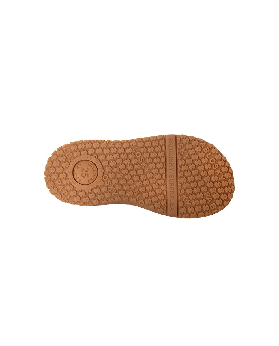 Sandalias cerradas unisex barefoot con cierre adherente - Pablosky - Blanco Blanco-4