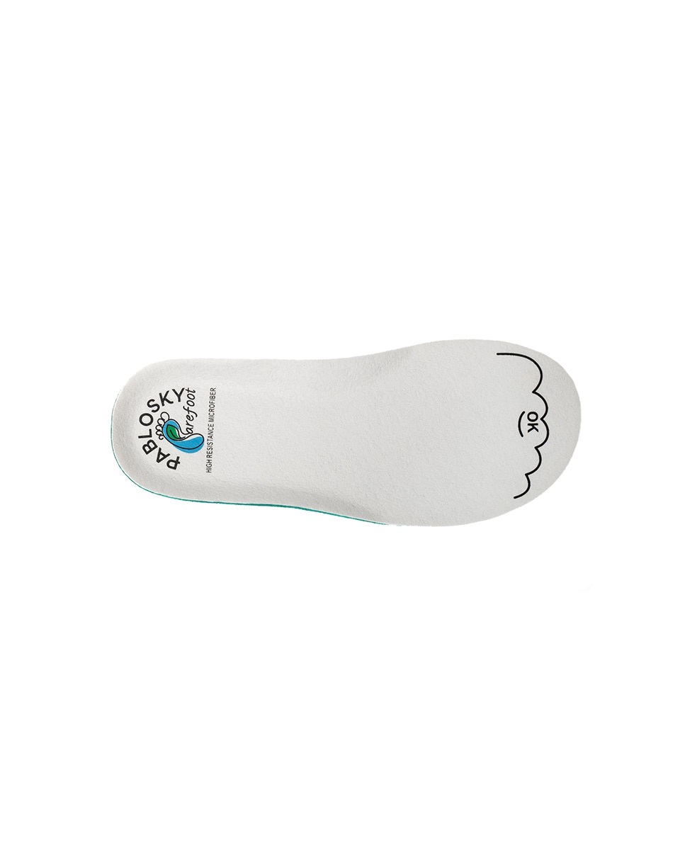 Sandalias cerradas unisex barefoot con cierre adherente - Pablosky - Blanco Blanco-7