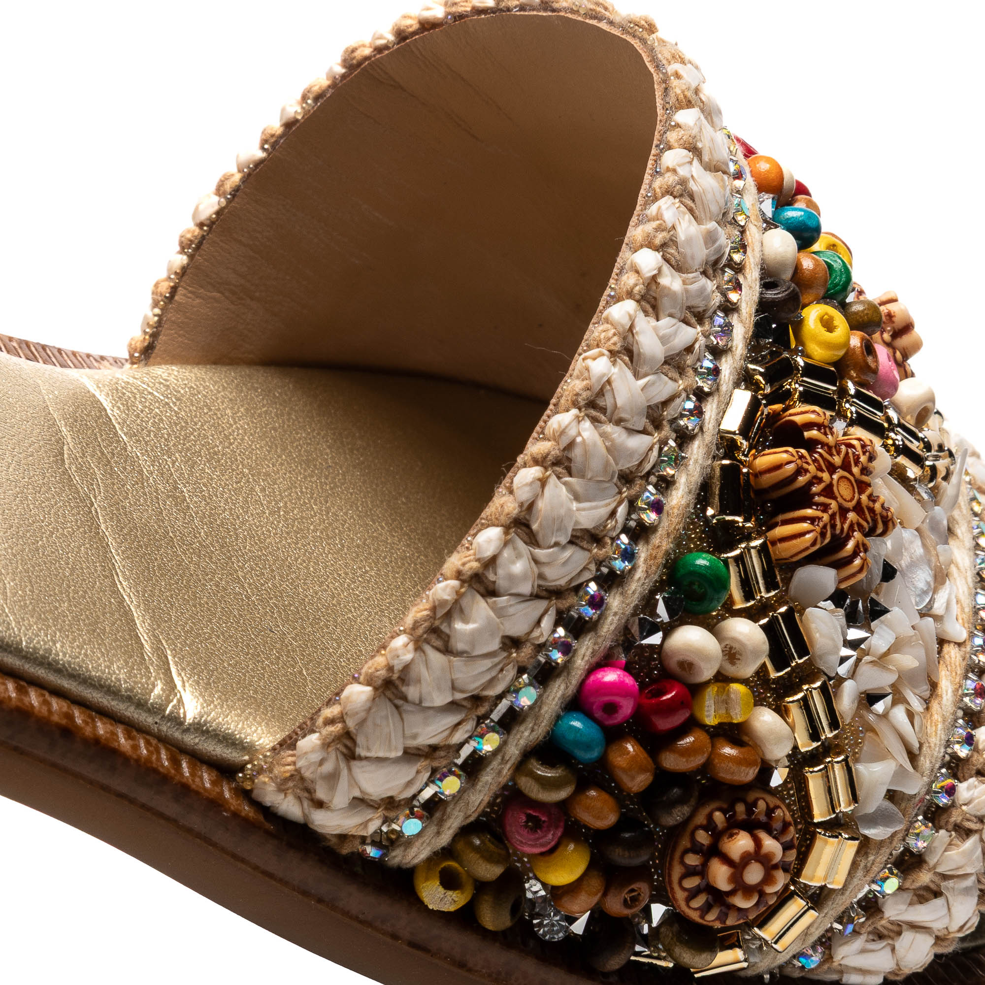Sandalias abiertas de niña - Pablosky - Beige Beige-2