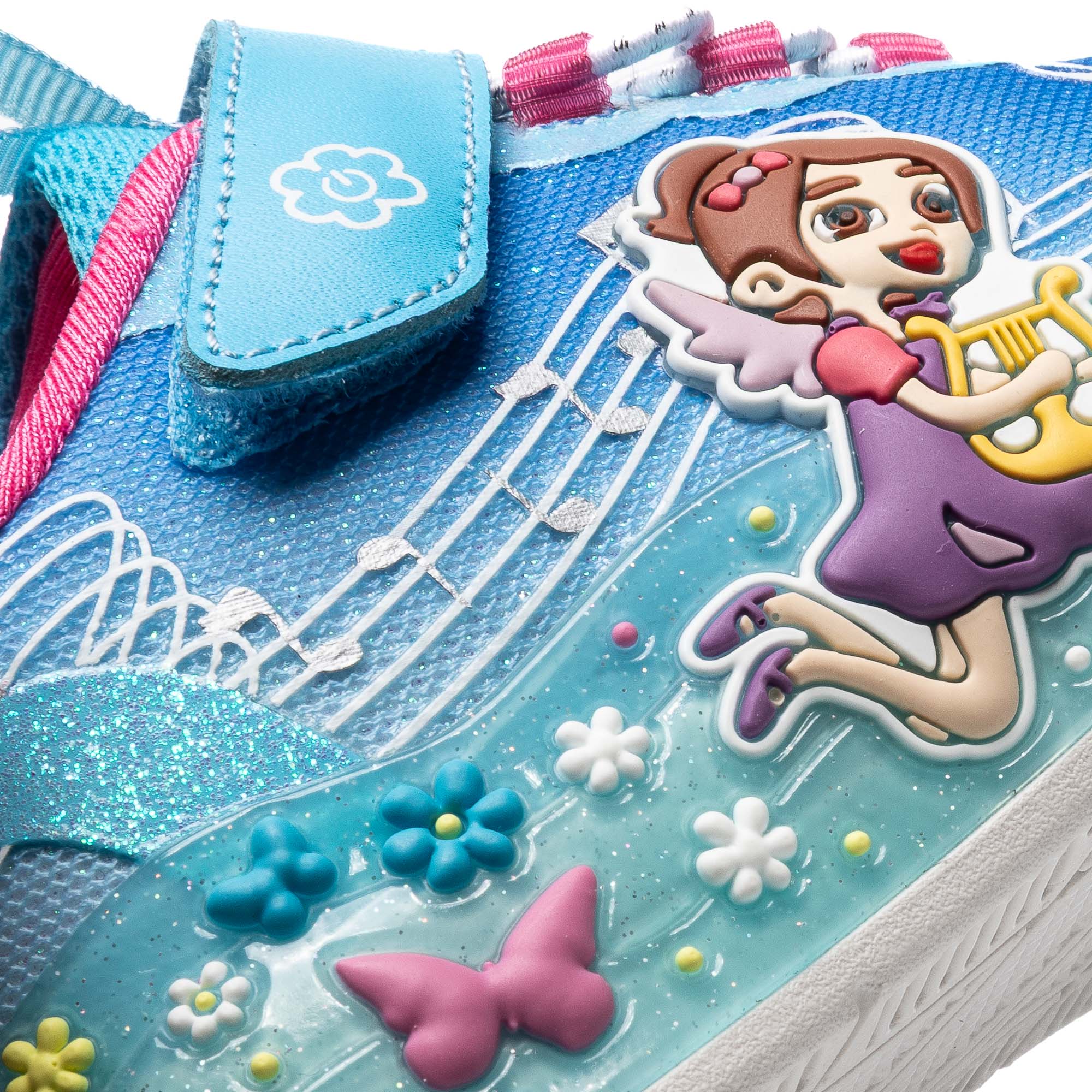 Zapatillas deportivas de niña pablosky con cierre adherente - Azul Azul-2
