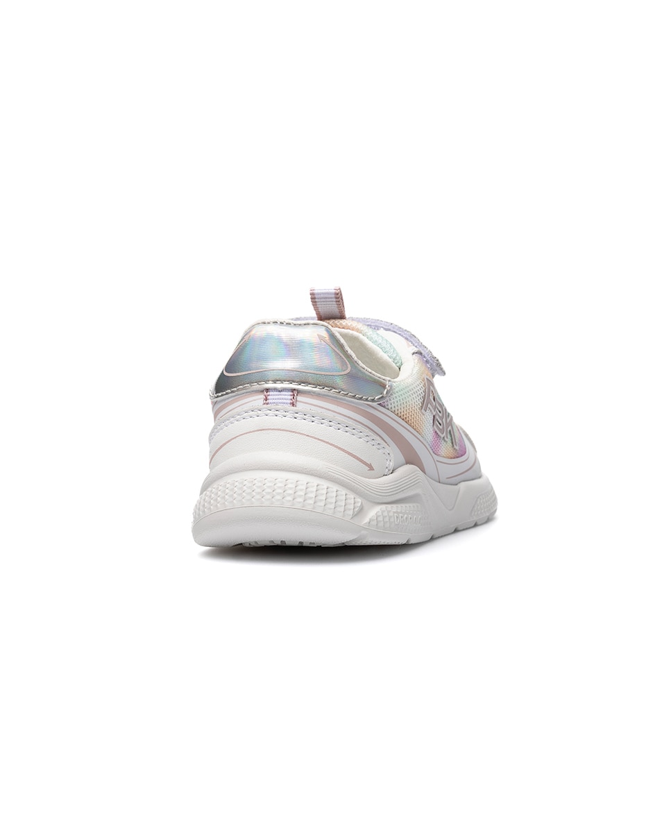 Deportivo de niña bareroot - Pablosky - Blanco / Rosa Blanco / Rosa-3