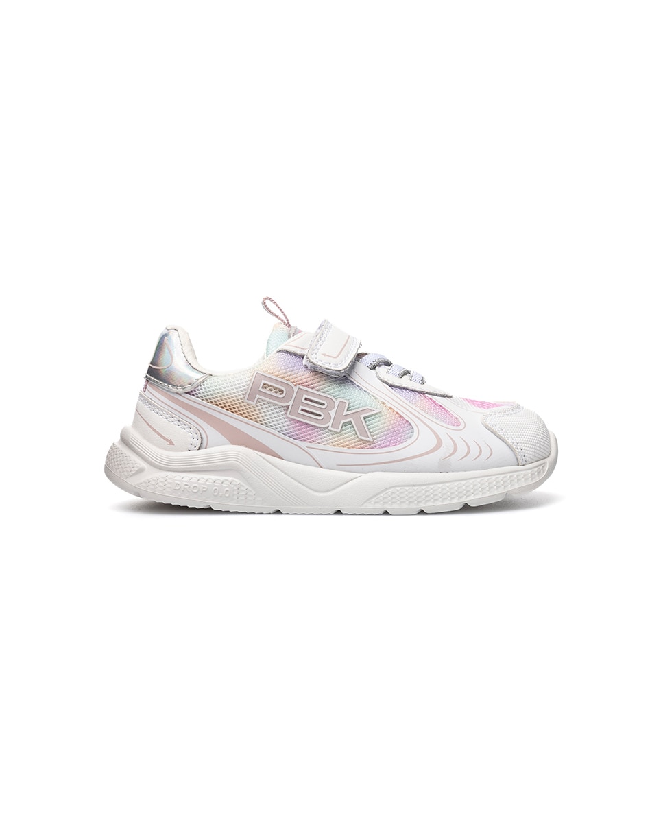 Deportivo de niña bareroot - Pablosky - Blanco / Rosa Blanco / Rosa-5