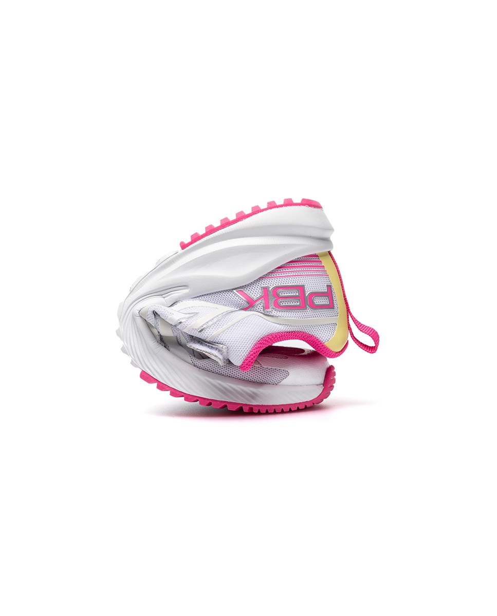 Imagen 2 de Zapatillas deportivas de niños pablosky con cierre adherente - Blanco / Fucsia Blanco / Fucsia