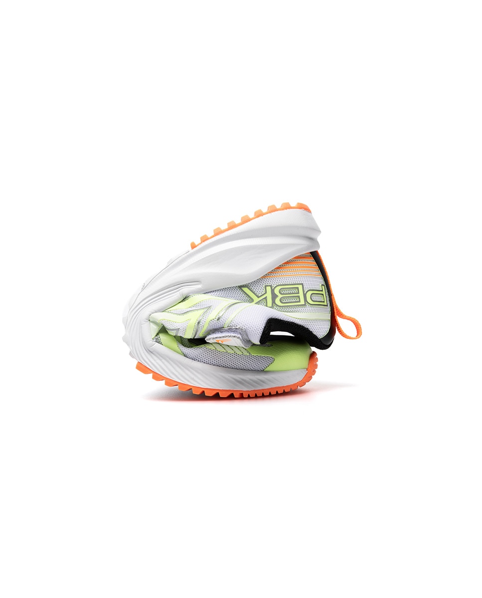 Imagen 2 de Zapatillas deportivas de niños pablosky con cierre adherente - Blanco / Naranja Blanco / Naranja