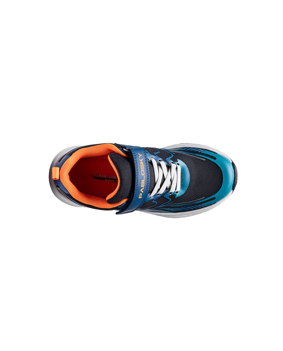 Imagen 4 de Zapatillas deportivas de niños pablosky con cierre adherente - Azul marino Azul marino