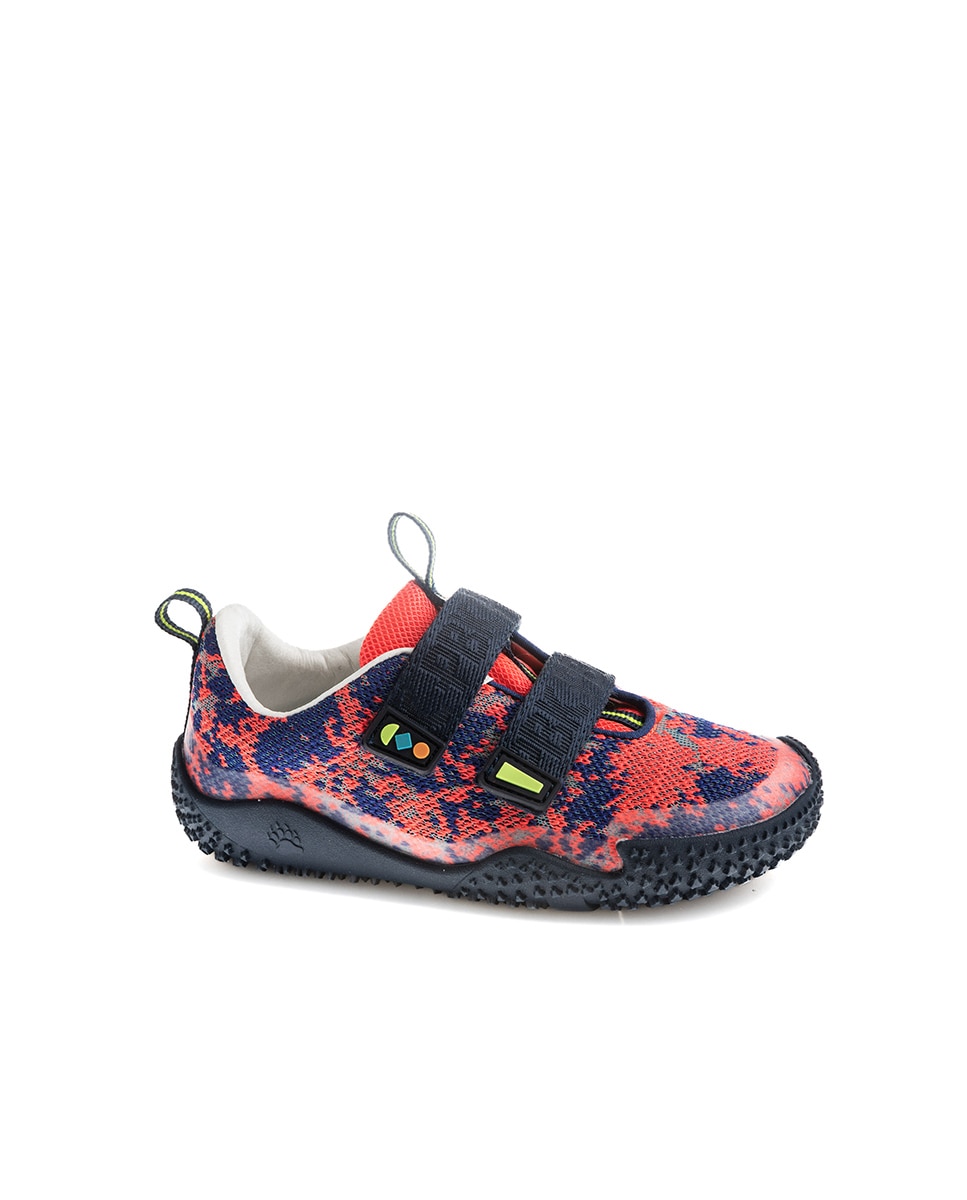 Imagen 0 de Zapatillas deportivas de niños pablosky barefoot con cierre adherente Rojo