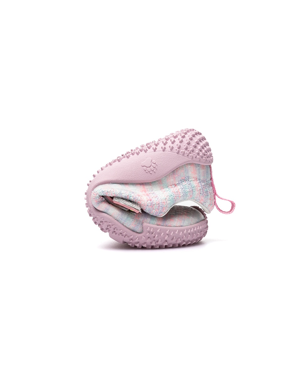 Imagen 2 de Zapatillas deportivas de niños pablosky barefoot con cierre adherente - Rosa claro Rosa claro