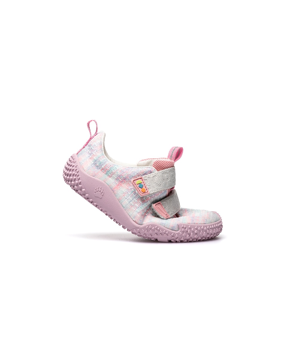 Imagen 7 de Zapatillas deportivas de niños pablosky barefoot con cierre adherente - Rosa claro Rosa claro