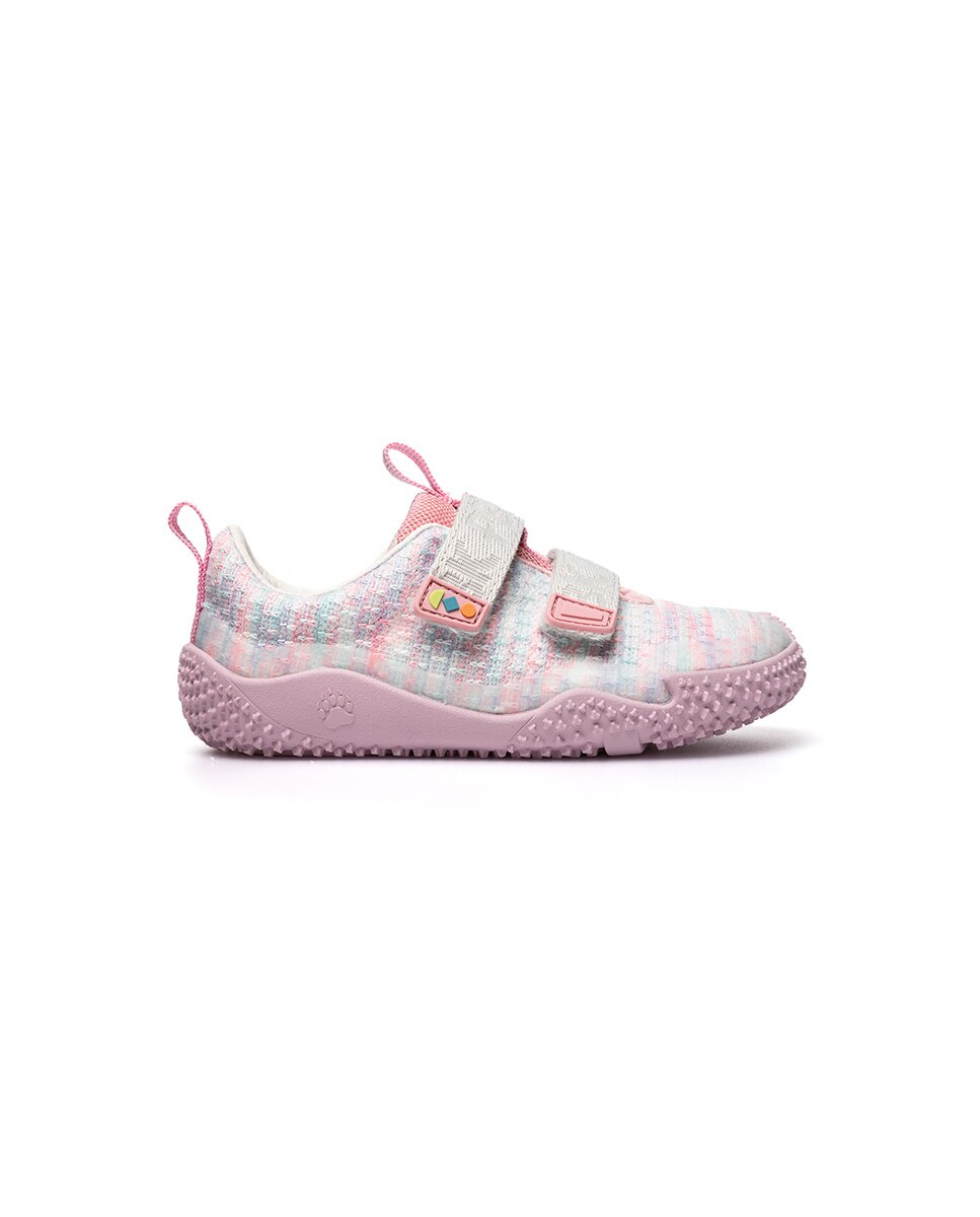 Imagen 8 de Zapatillas deportivas de niños pablosky barefoot con cierre adherente - Rosa claro Rosa claro