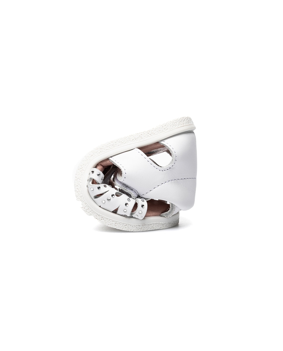Sandalias Barefoot de bebé niña - Pablosky - Blanco Blanco-2