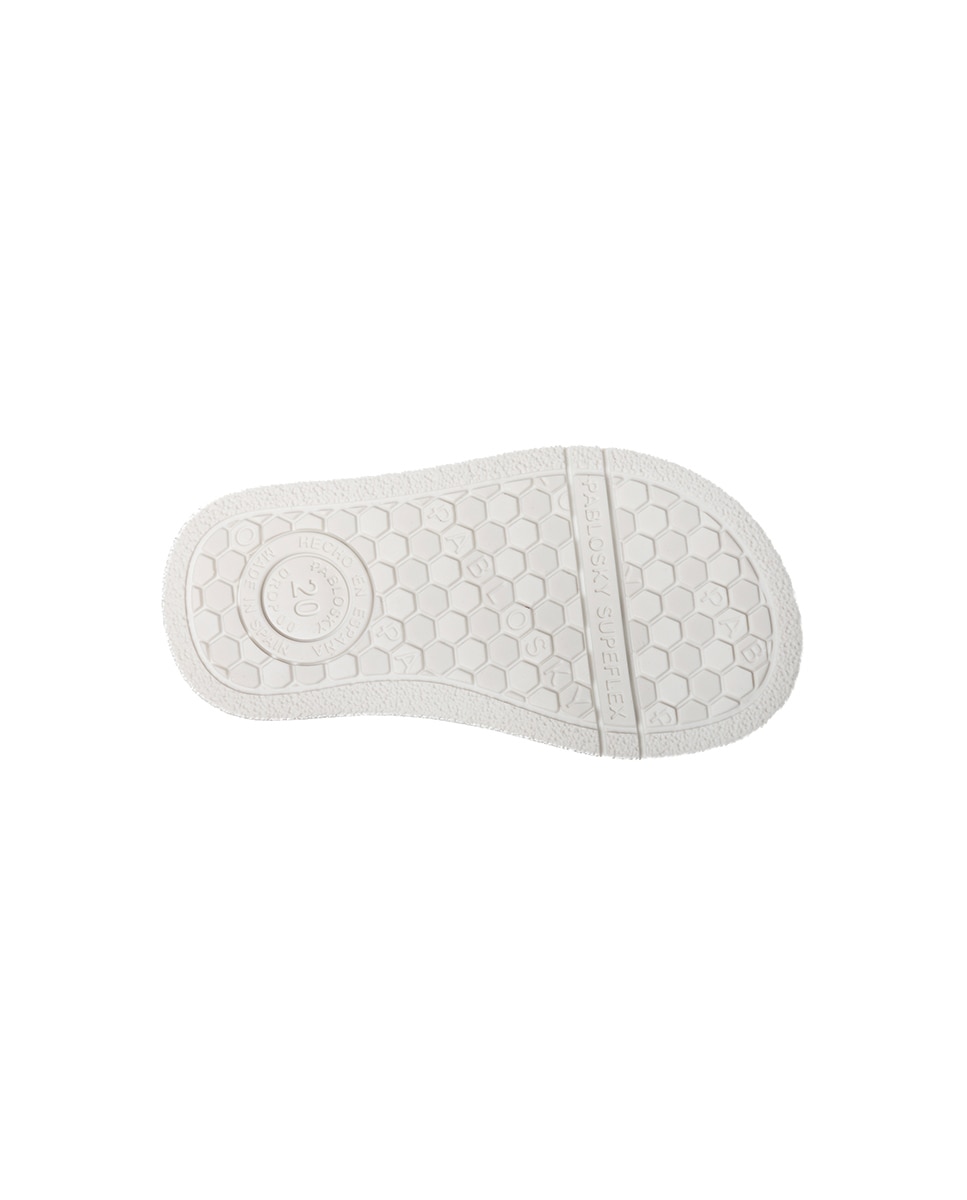 Sandalias Barefoot de bebé niña - Pablosky - Blanco Blanco-4