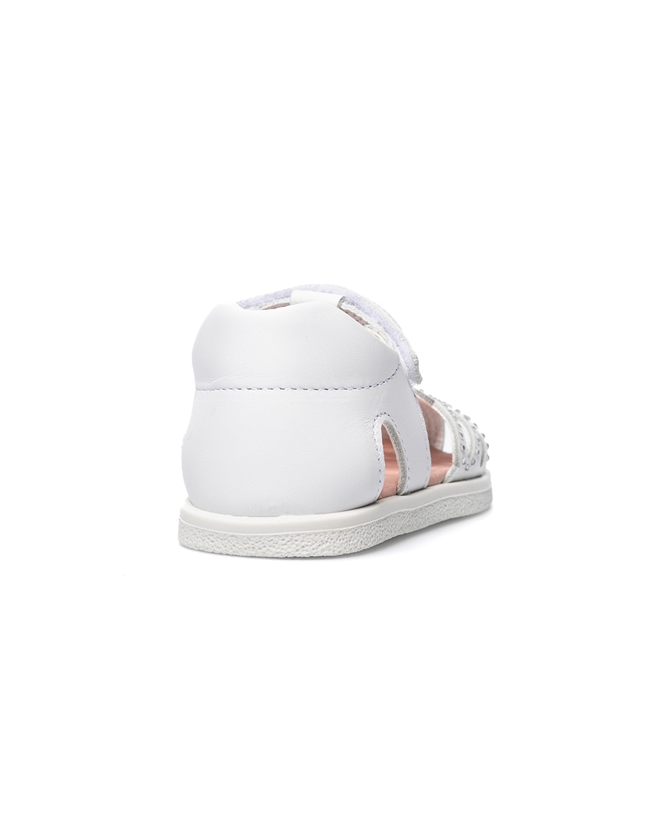 Sandalias Barefoot de bebé niña - Pablosky - Blanco Blanco-6