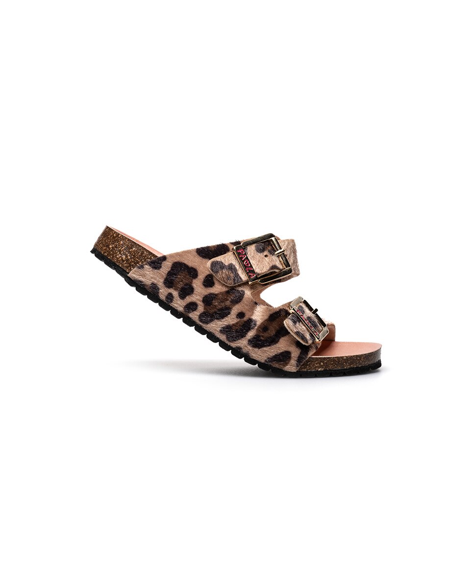 Sandalias abiertas de niña - Pablosky - Marrón claro Marrón claro-6