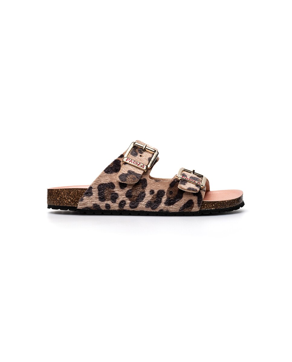 Sandalias abiertas de niña - Pablosky - Marrón claro Marrón claro-7