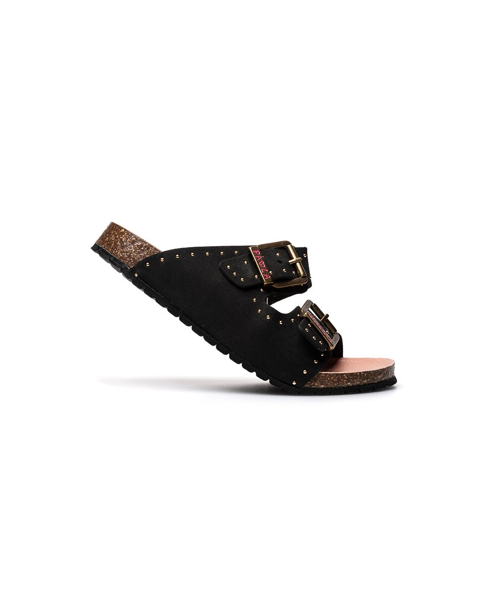 Sandalias abiertas de niña - Pablosky - Negro Negro-6