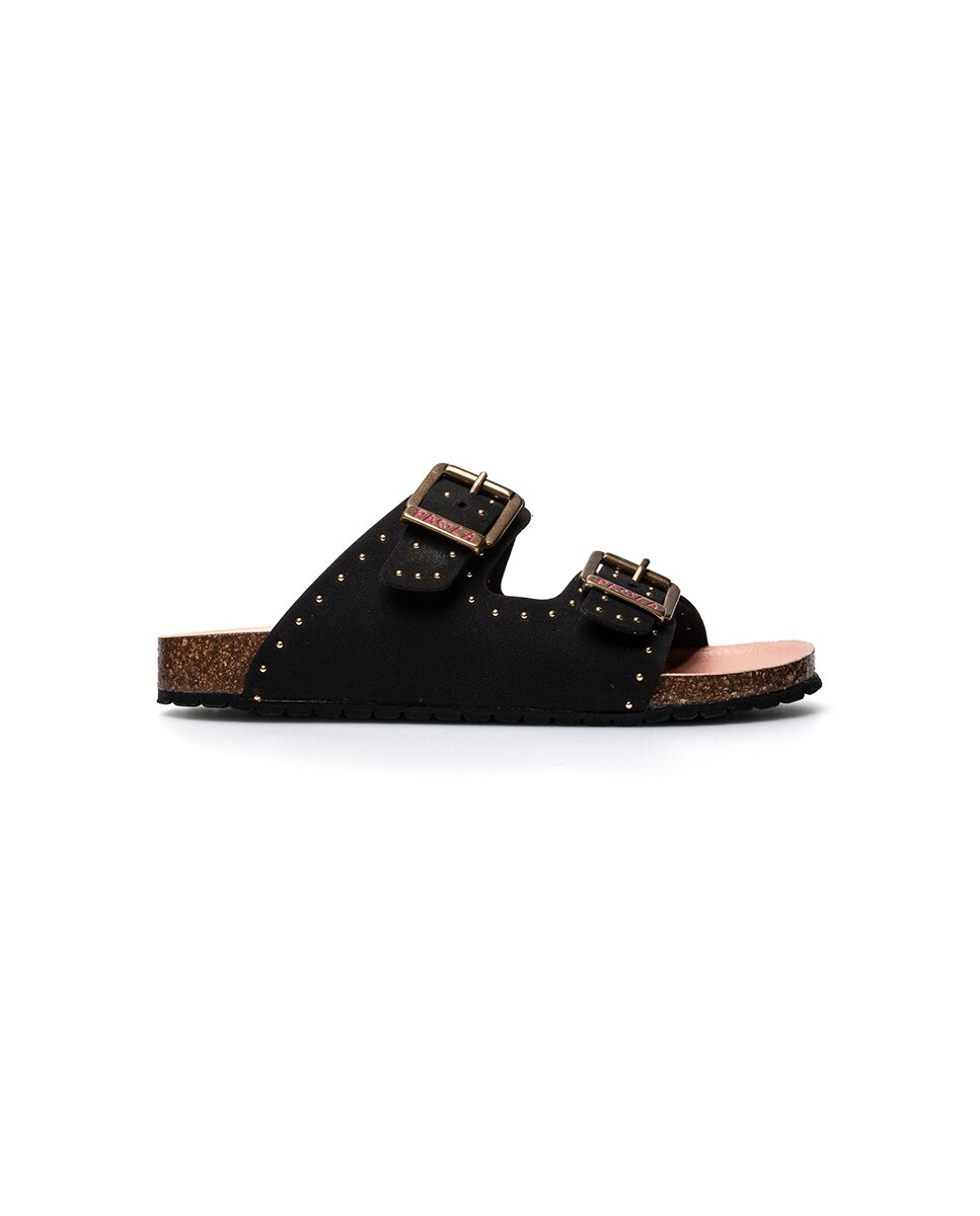 Sandalias abiertas de niña - Pablosky - Negro Negro-7