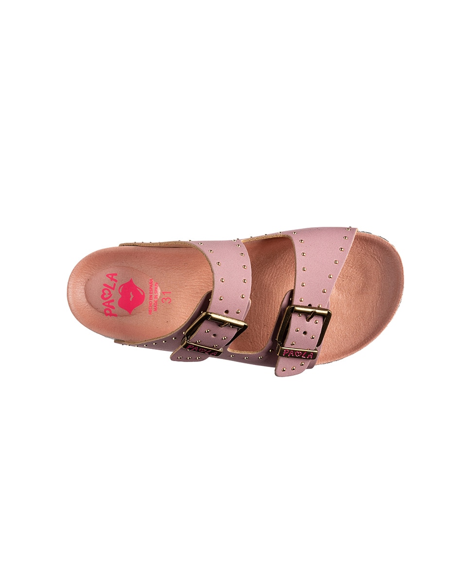 Sandalias abiertas de niña - Pablosky - Rosa claro Rosa claro-3
