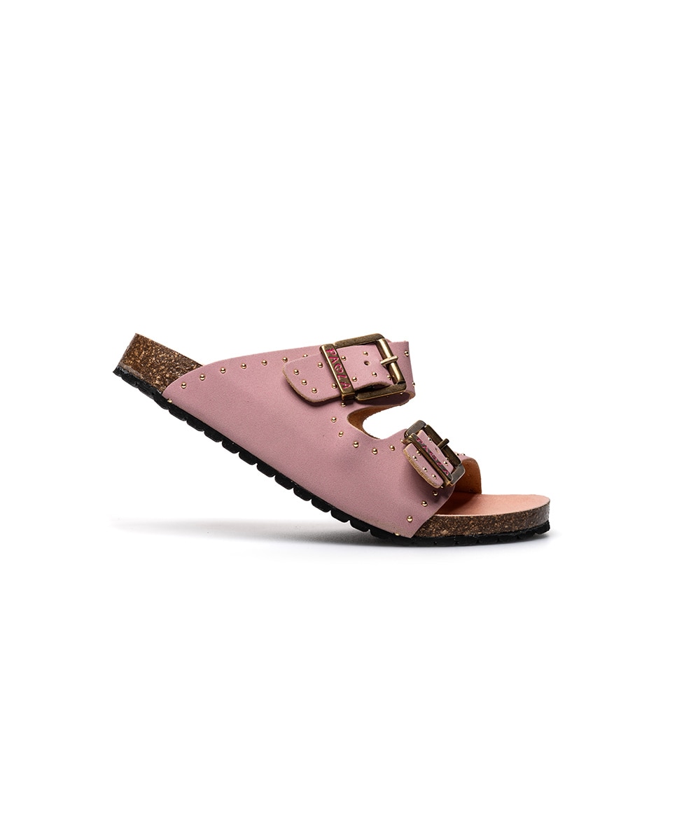 Sandalias abiertas de niña - Pablosky - Rosa claro Rosa claro-6