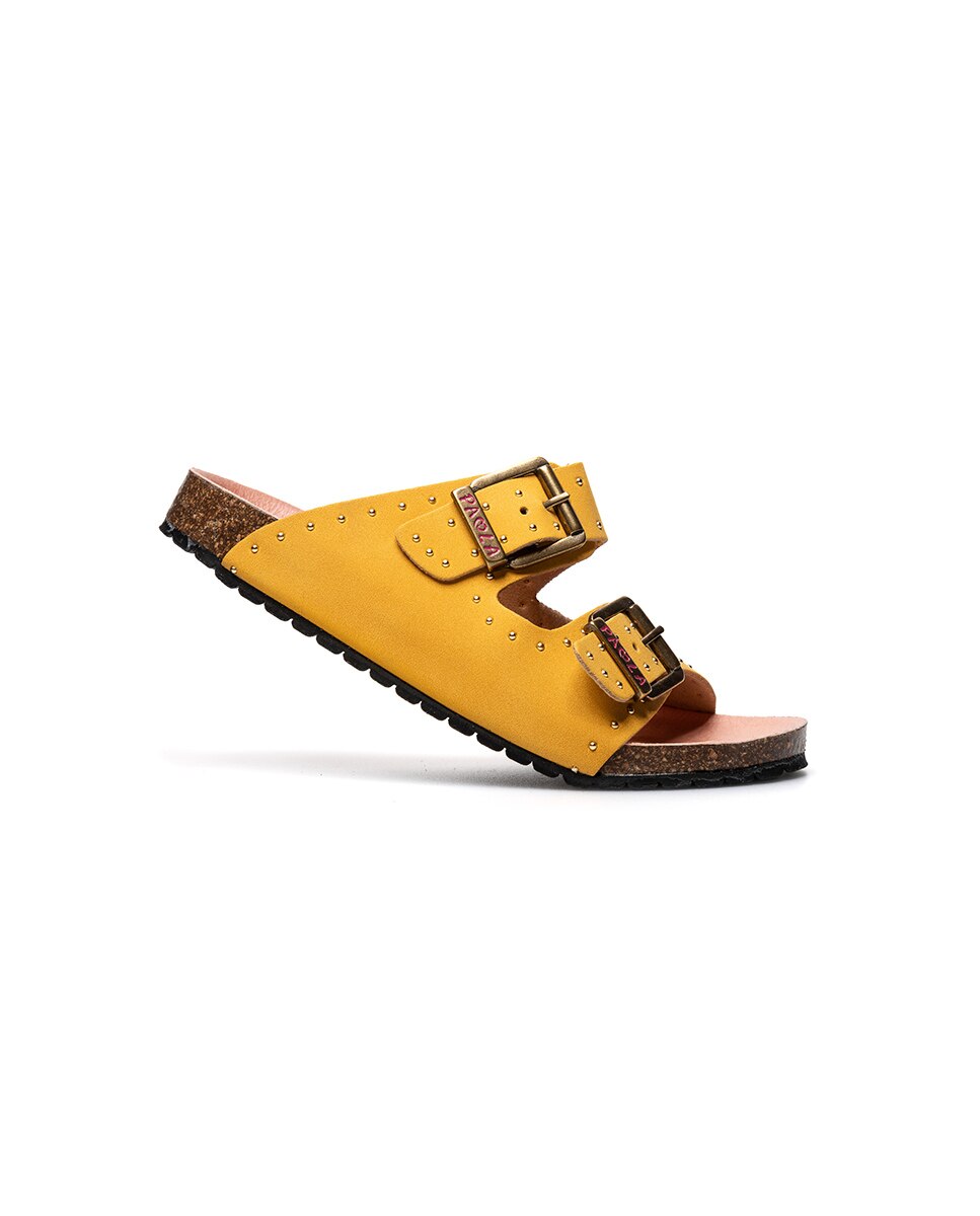 Sandalias abiertas de niña - Pablosky - Amarillo Amarillo-6