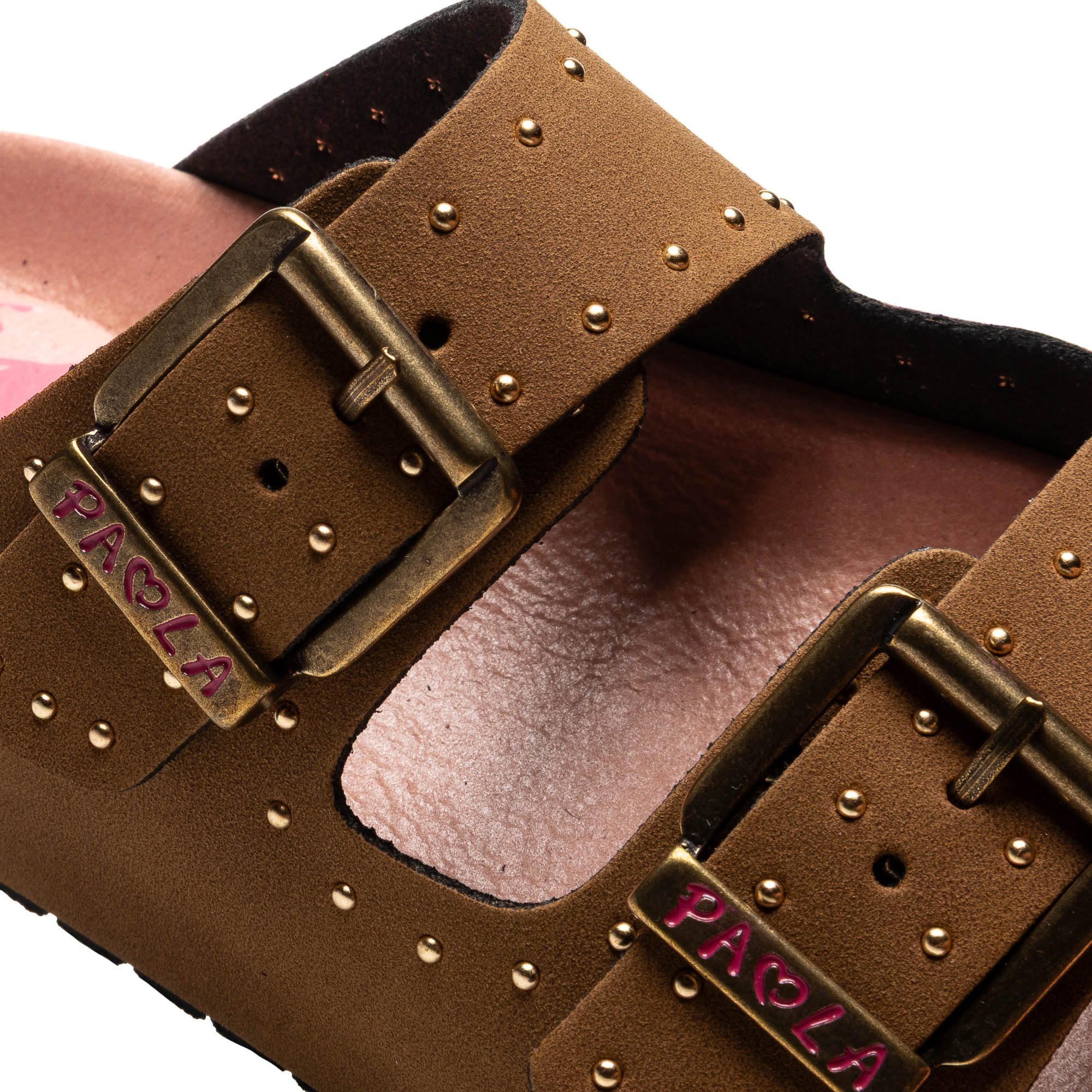 Sandalias abiertas de niña - Pablosky - Marrón Marrón-2