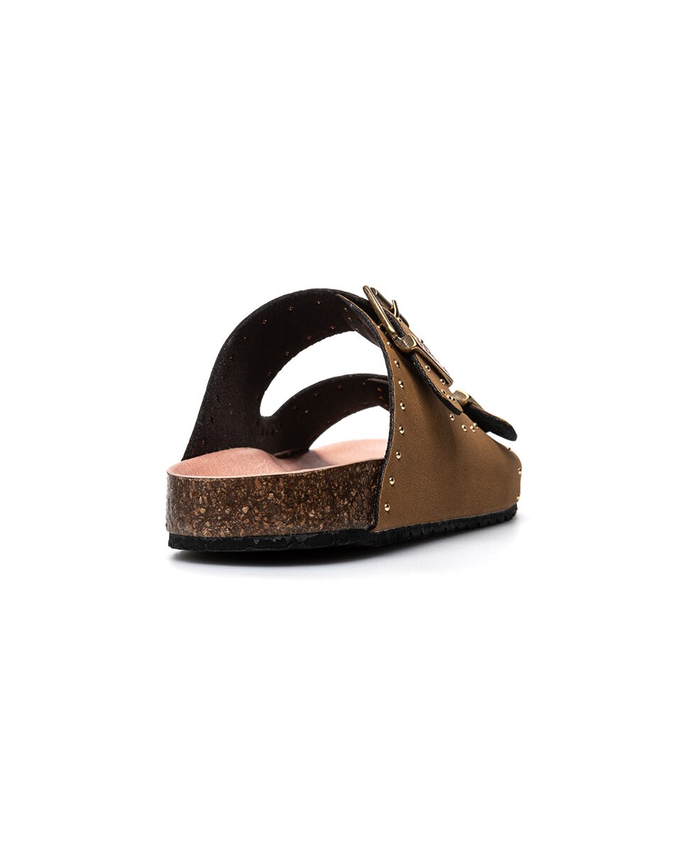Sandalias abiertas de niña - Pablosky - Marrón Marrón-5