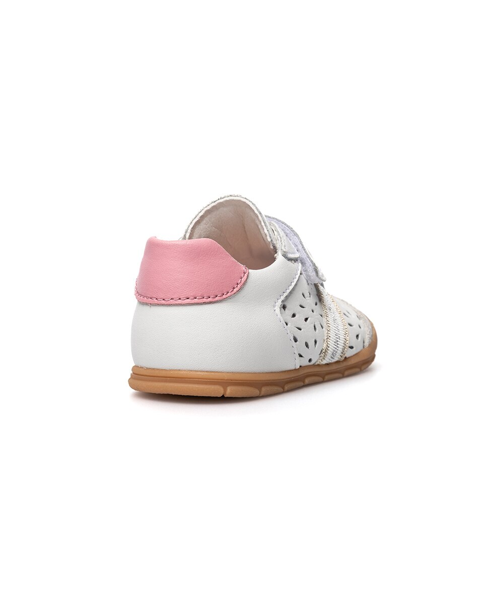 Sandalias Barefoot de bebé niño - Pablosky - Blanco Blanco-6