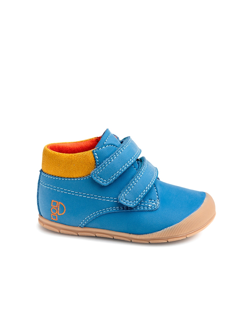 Botas de bebés Pablosky barefoot con cierre adherente - Azul Azul-1