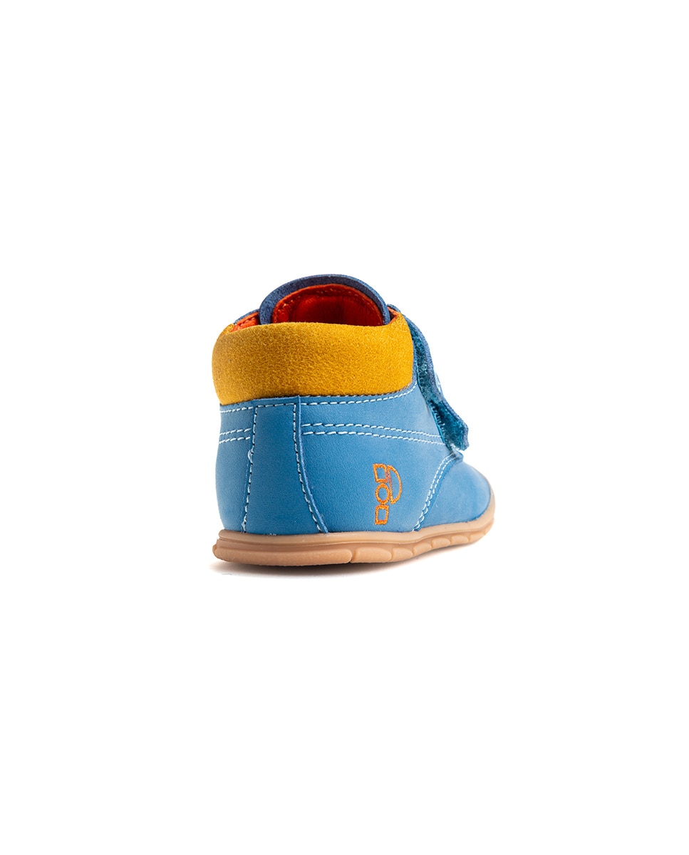 Botas de bebés Pablosky barefoot con cierre adherente - Azul Azul-7