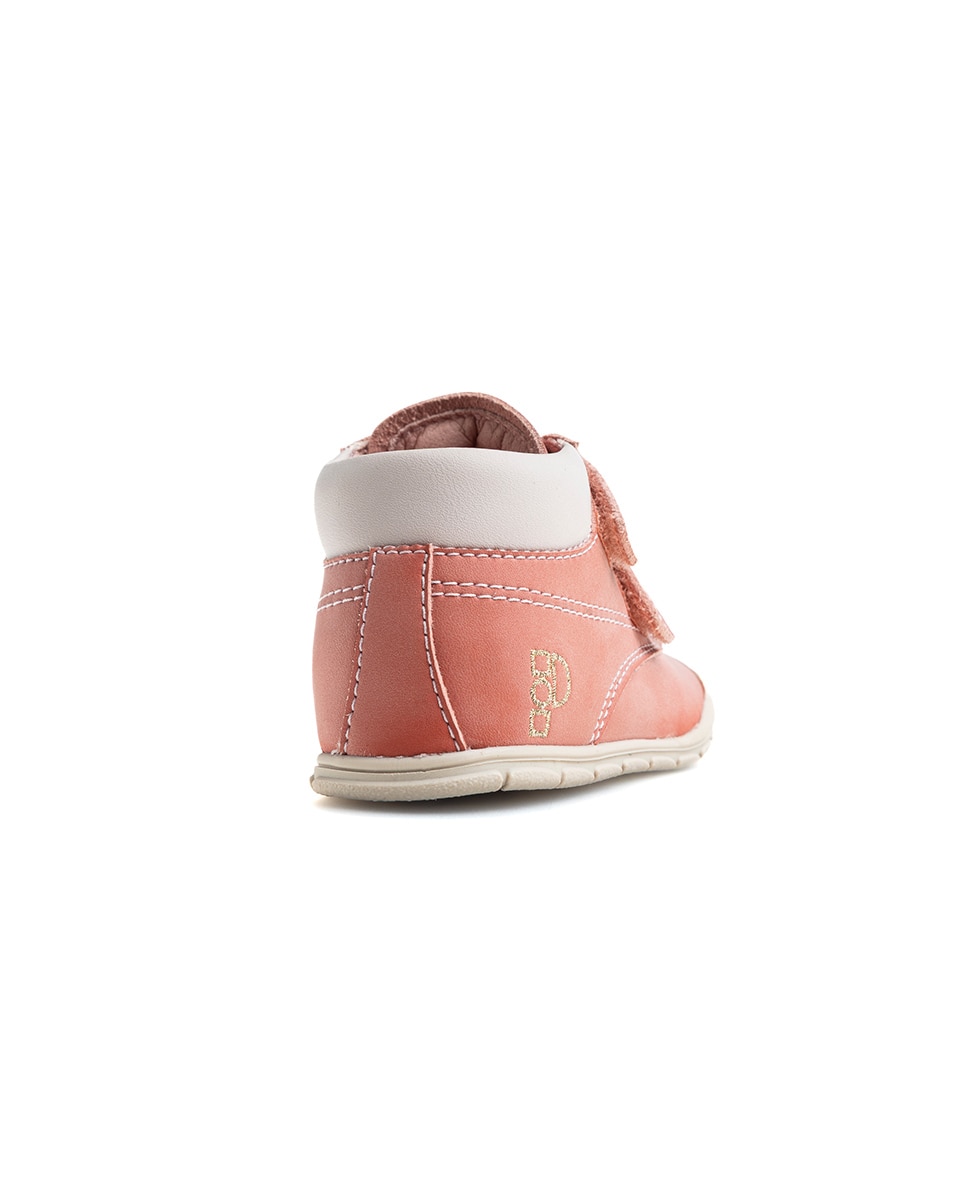 Botas de bebés Pablosky barefoot con cierre adherente - Rosa Rosa-7