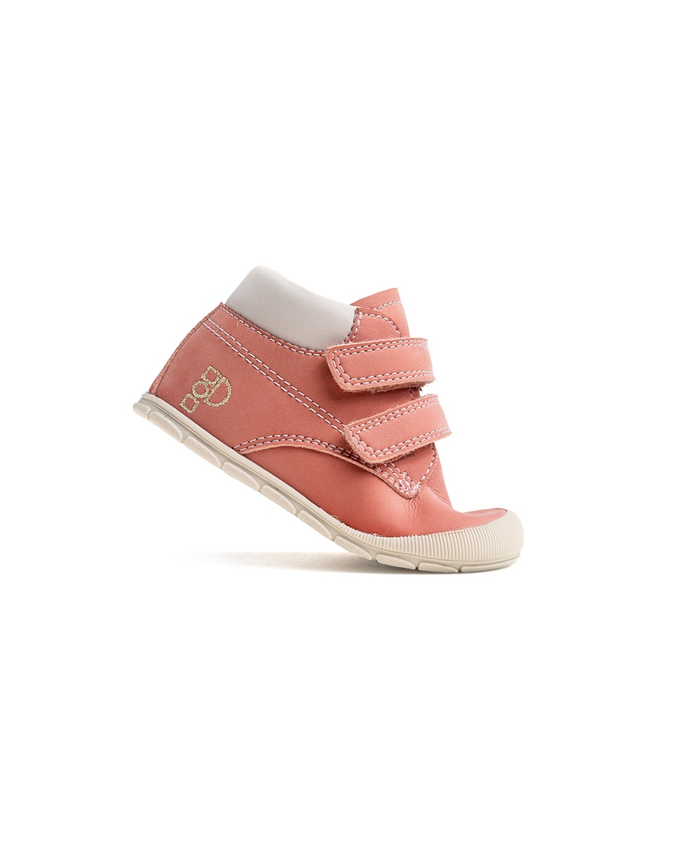 Botas de bebés Pablosky barefoot con cierre adherente - Rosa Rosa-8