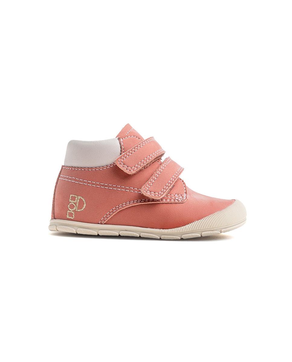 Botas de bebés Pablosky barefoot con cierre adherente - Rosa Rosa-9