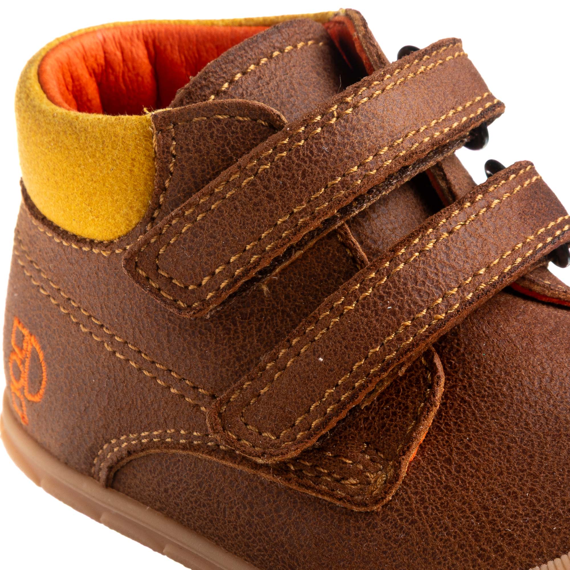 Botas de bebés Pablosky barefoot con cierre adherente - Marrón Marrón-3