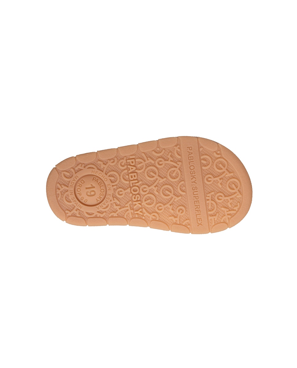 Botas de bebés Pablosky barefoot con cierre adherente - Marrón Marrón-4