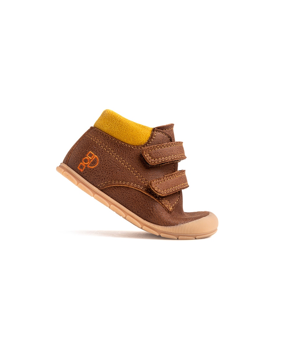 Botas de bebés Pablosky barefoot con cierre adherente - Marrón Marrón-8