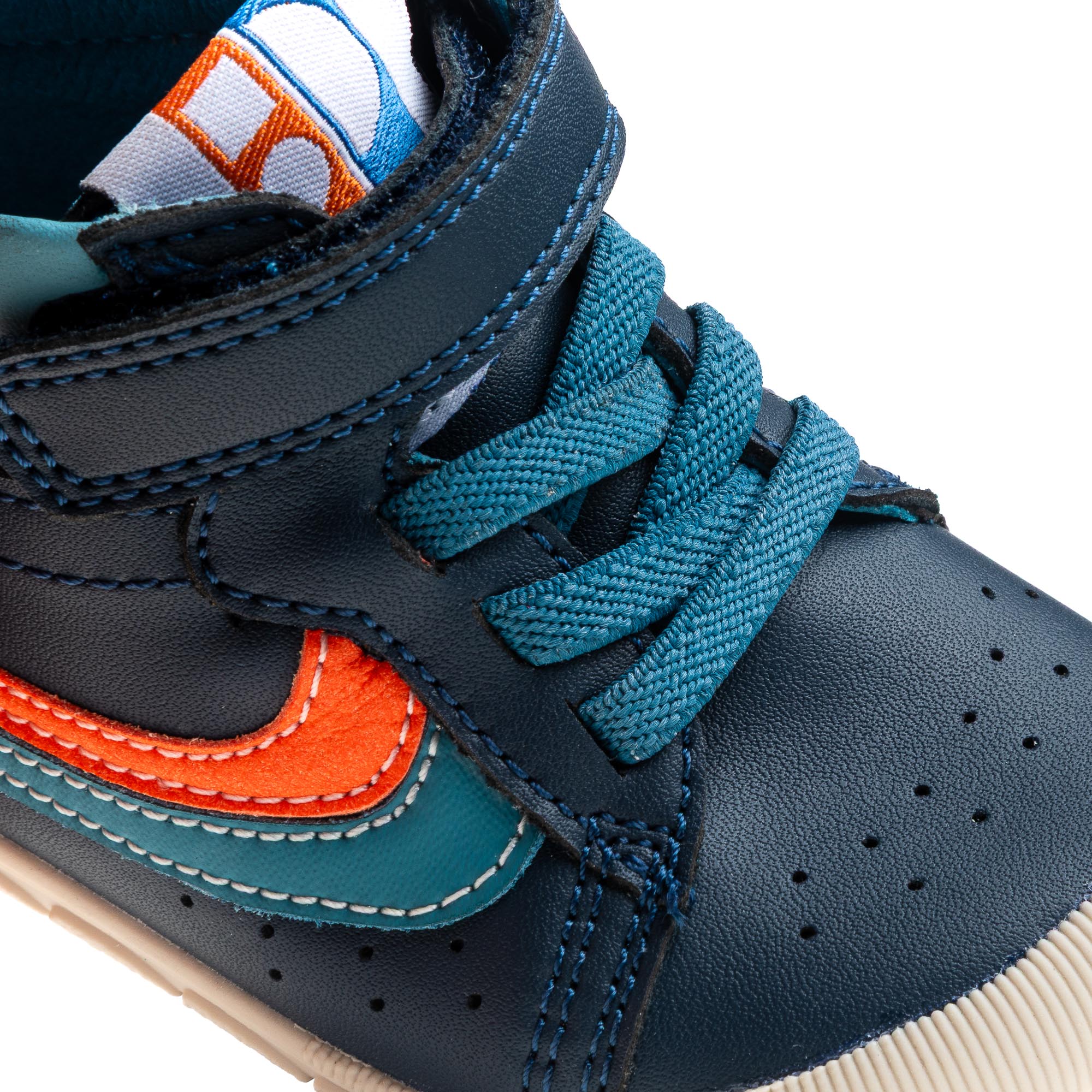 Botas de bebés pablosky barefoot de piel con cierre adherente - Azul Azul-3