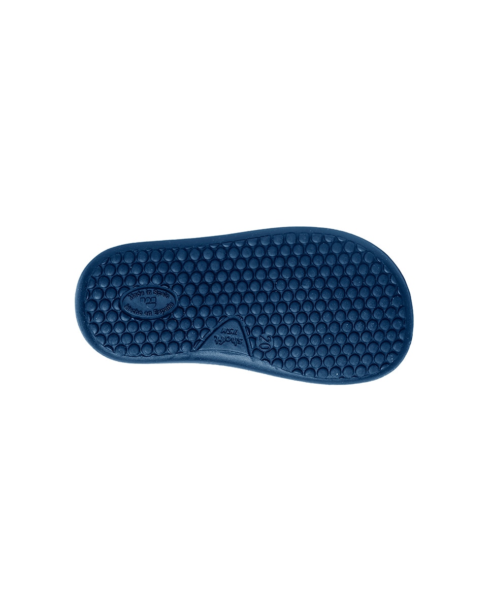 Botas de bebés Pablosky barefoot de piel con cierre adherente - Azul Azul-4