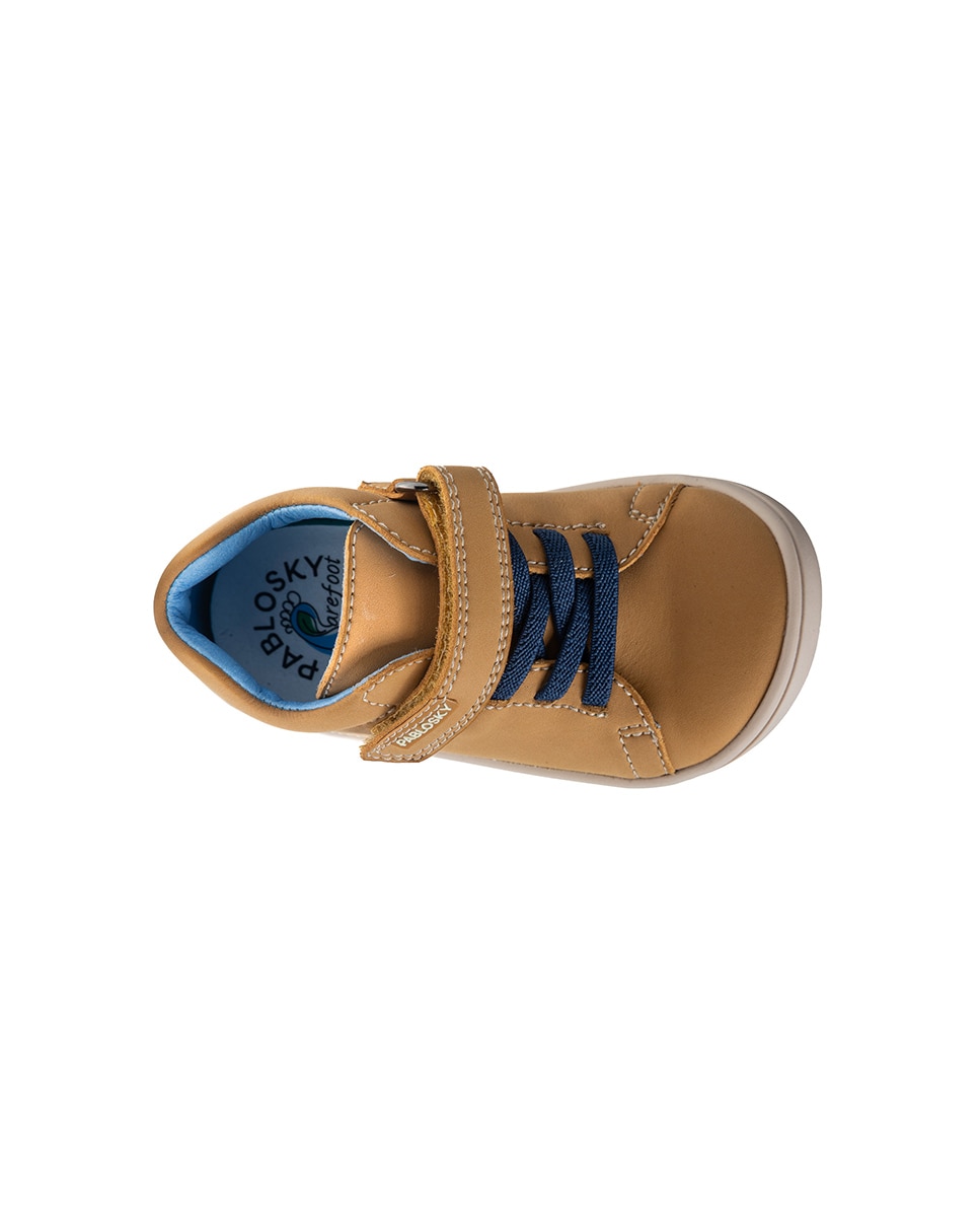 Imagen 6 de Botas de bebés Pablosky barefoot con cierre adherente - Natural Natural