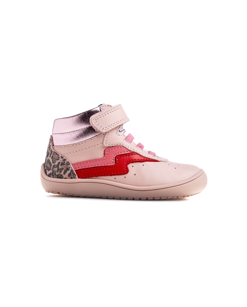 Imagen 9 de Botas de bebés Pablosky barefoot de piel con cierre adherente - Rosa Rosa