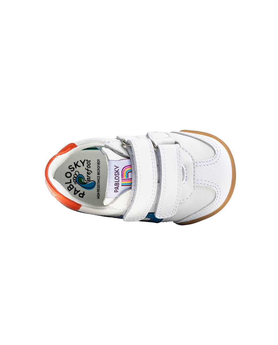 Imagen 6 de Zapatos bebés Barefoot - Pablosky - Blanco Blanco