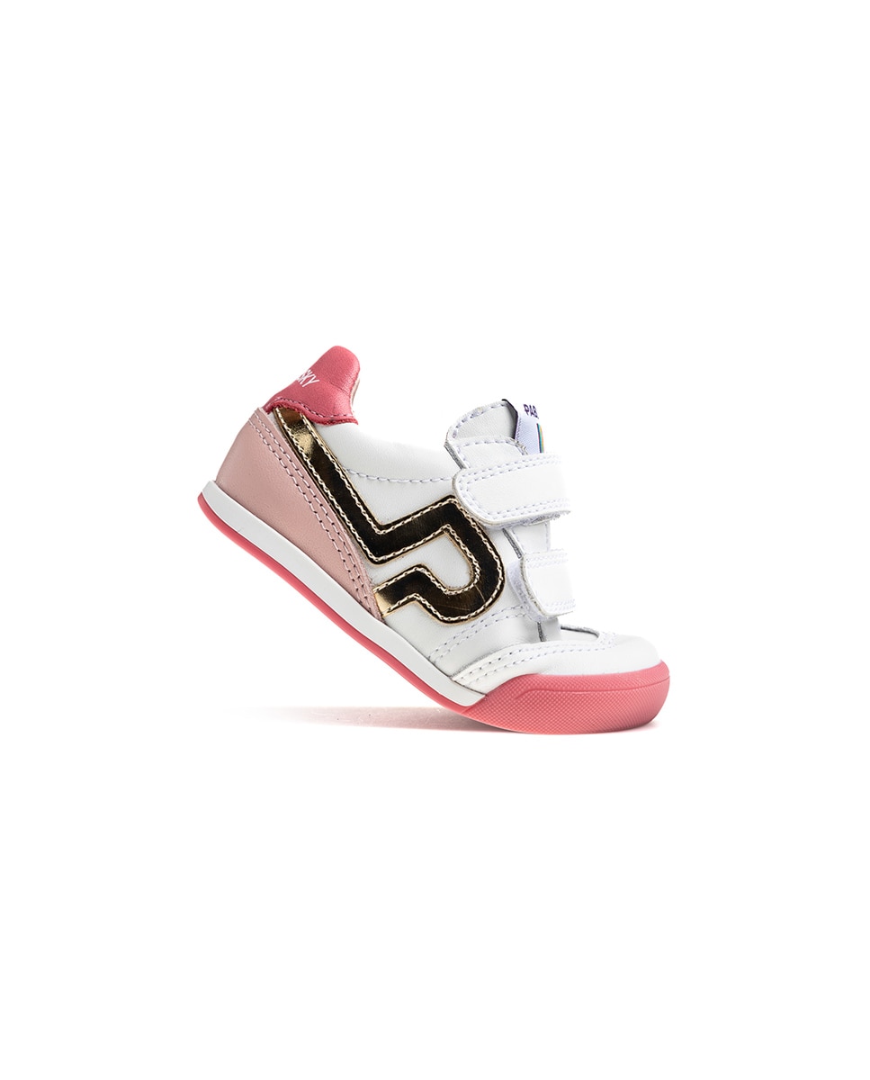 Imagen 8 de Zapatos bebés Barefoot - Pablosky - Blanco / Fucsia Blanco / Fucsia