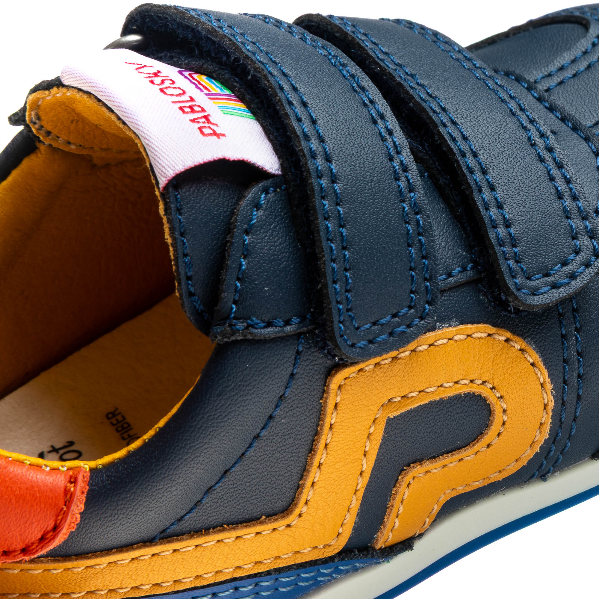 Zapatos bebés Barefoot - Pablosky - Azul marino / Amarillo Azul marino / Amarillo-3