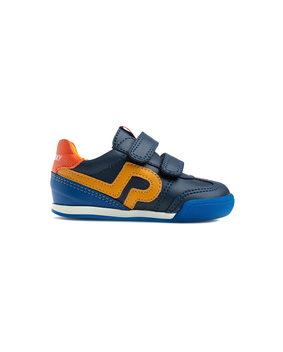 Zapatos bebés Barefoot - Pablosky - Azul marino / Amarillo Azul marino / Amarillo-9