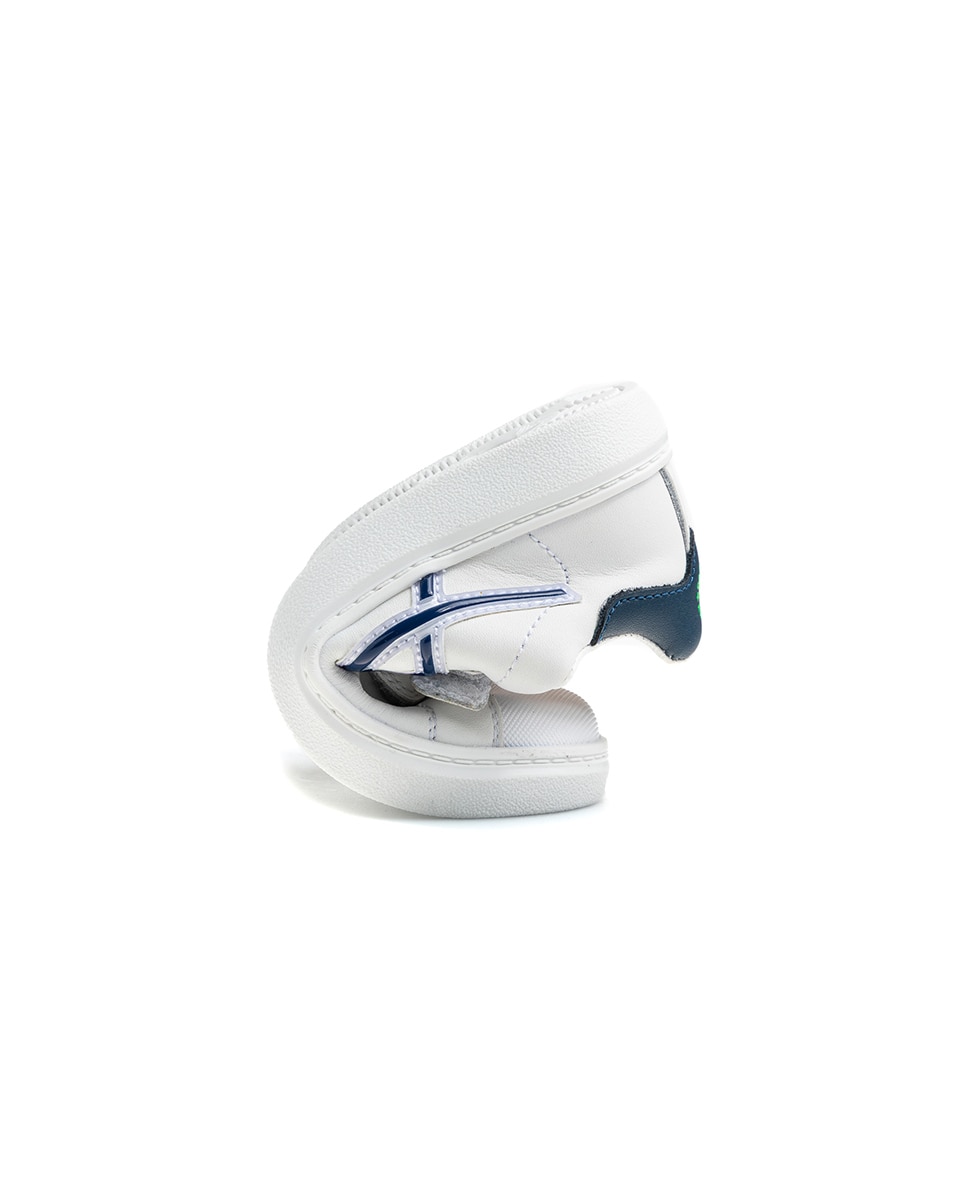 Zapatillas deportivas de niños pablosky de piel con cierre adherente - Blanco Blanco-2